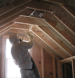Burnaby BC attic spray foam insulation